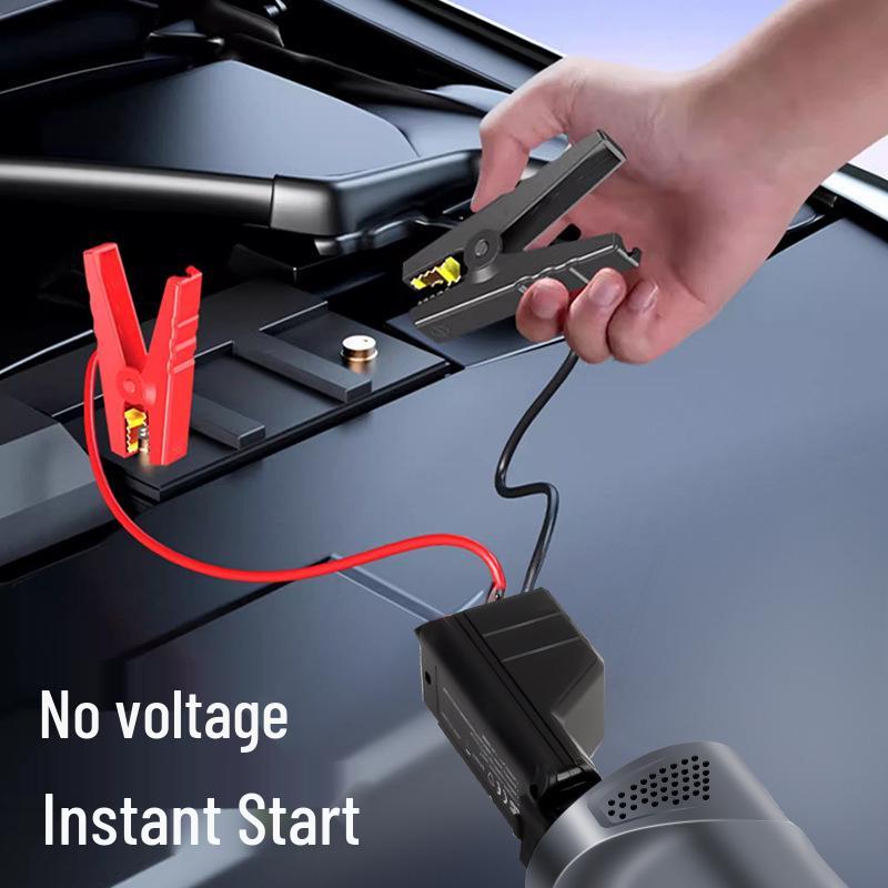 Portable Car Jump Starter & Inflatable Pump Combo