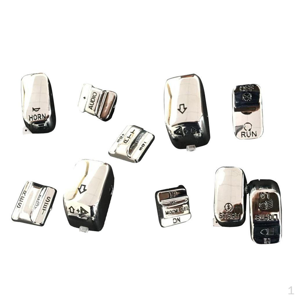 

Chrome Switch Housing Buttons Cap for Touring Electric Street