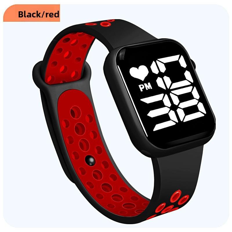 Children Digital Led Watch With Waterproof Function For Students And Outdoor Activities