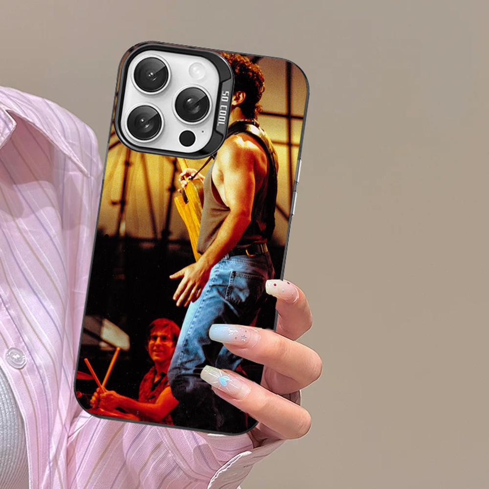 Bruce Springsteen Guitar Phone Case For iPhone 16 15 14 13 12 11 Pro Max X XR XSMAX Matte Shockproof Back Cover