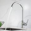 Kitchen Faucet Stainless Steel Single Handle Single Hole Tap Chrome Kitchen Mixer Taps Deck Mounted Faucets Kitchen Accessories