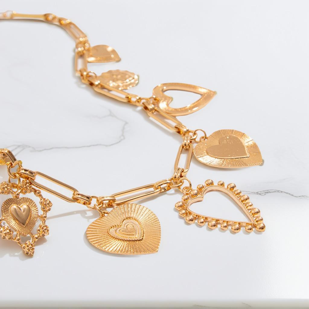 Accessoires Kalter Wind Liebe Anhänger Halskette