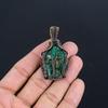 Copper Malachite Jewelry, 999 Copper Wire Wrapped Pendant Handmade Gemstone Jewelry, Gifts For Wife Brand New Pendant
