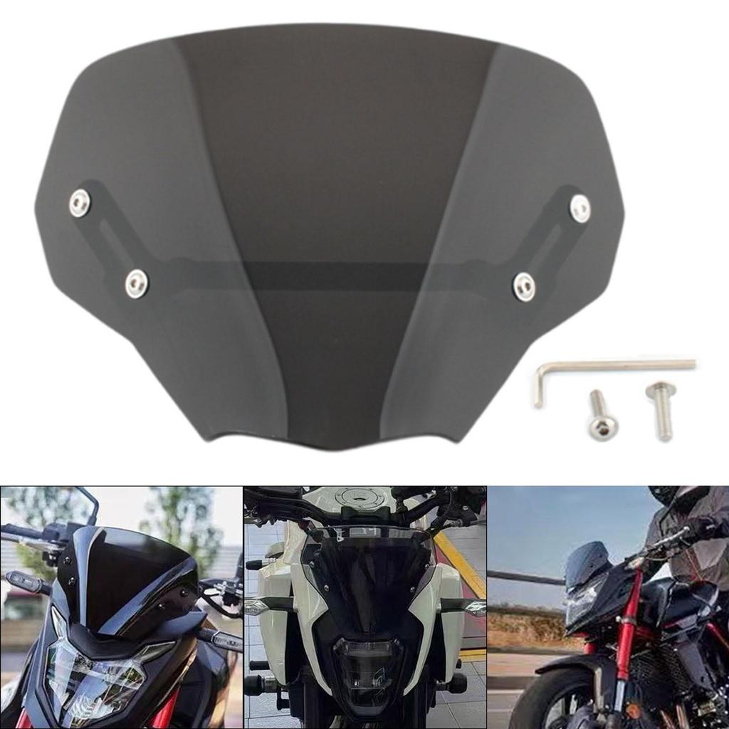 Front Windshield Visor Motorbike Accessory Easy to Install Multipurpose Fashion Utility Decor