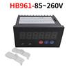 HB961 Intelligent Reversible Counter Meter 12V 24V HP961 6-Digit Digital Display Raster Table 2 Group OutputV 24V 220V 85-260V 1