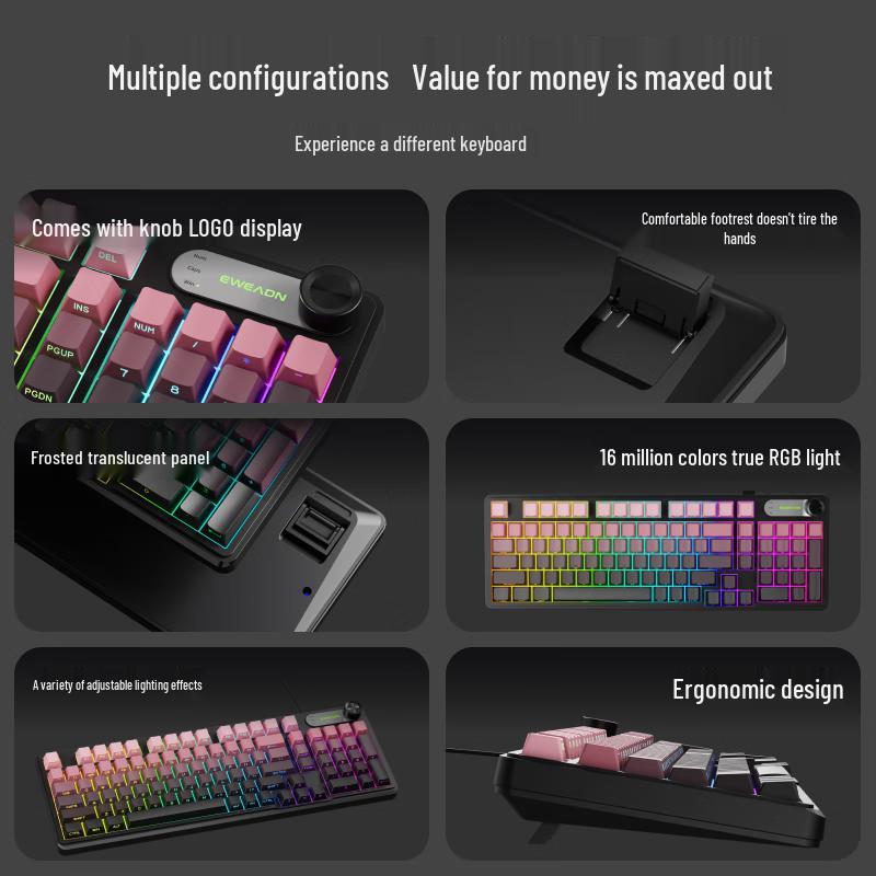 Qianxingzhe V102 Series Wired Mechanical Keyboard & Mouse Combos