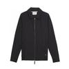 Mens Diagonal Interlock Collared Full Zip Jacket