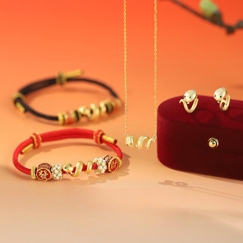 

Комплект из трех ожерелий «Богатство, Благополучие, Змея и Золотая Змея»