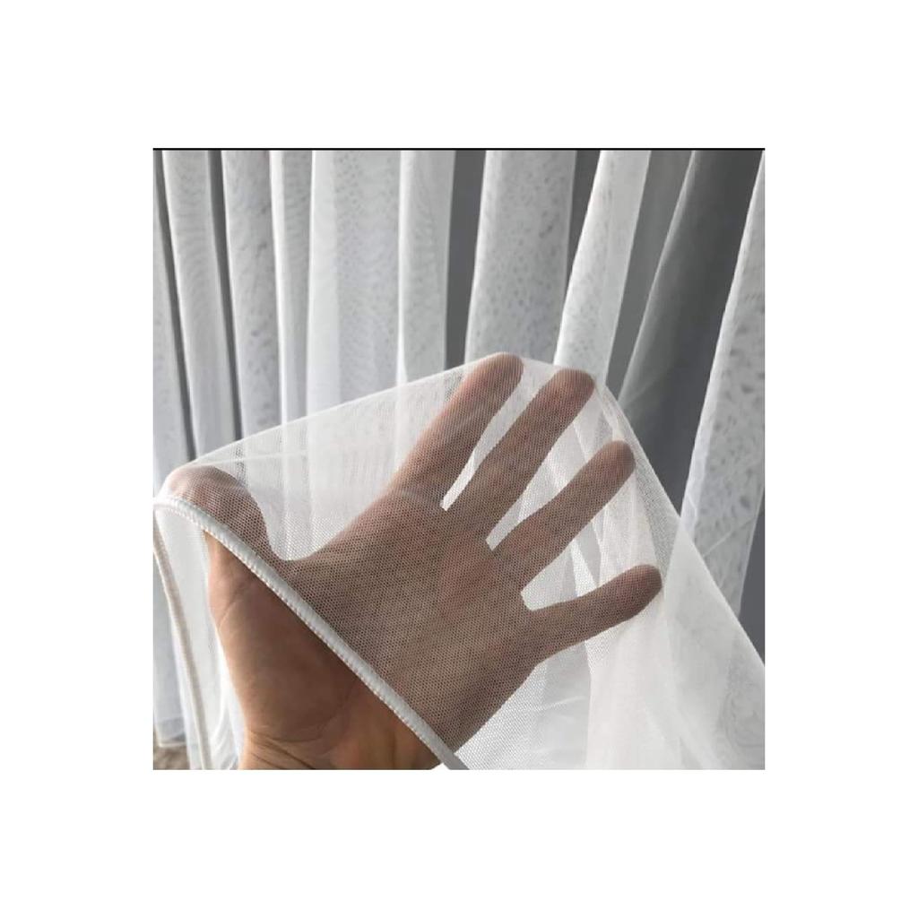 Matte Rotary Boden Ghost Tüll 1/3 Häufig Plissee Tüll Vorhang Rock Falten-Frei 500 X 250