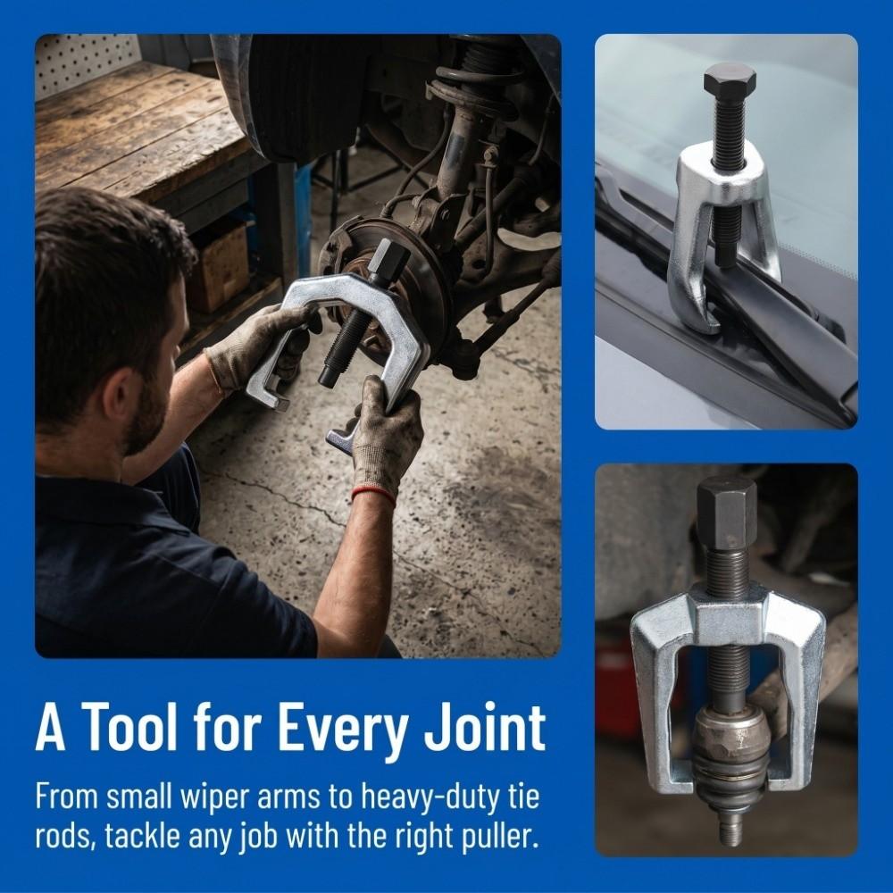 20/27/34mm Opening Ball Joint Separator Puller Metal Extractor Removal Tool  Automotive Repair