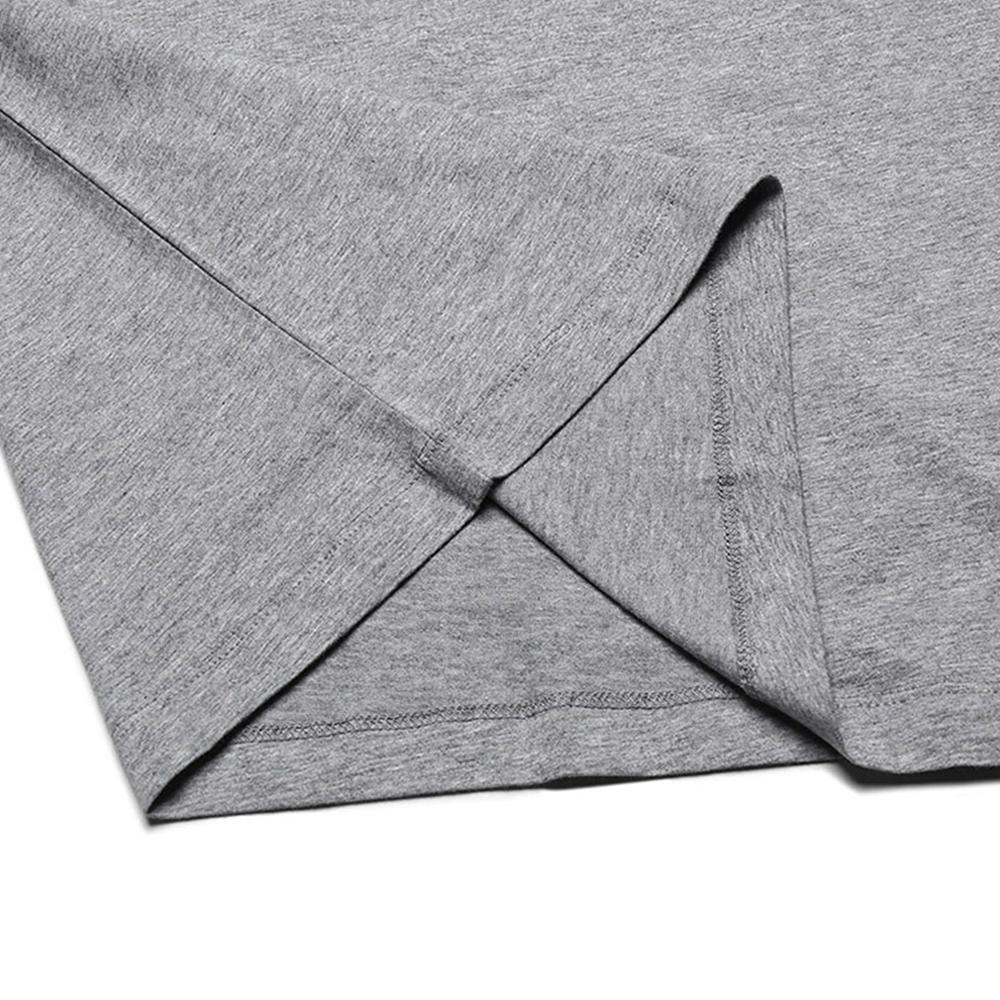 Emporio Armani Eagle Logo Round Neck Short Sleeve T-Shirt Men Tops Gray 8N1TN5-1JPZZ-0688