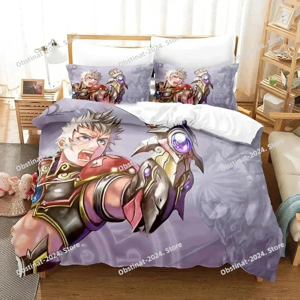 Stampa 3D Gioco Deco Online Set Letto Copripiumino Set Letto Copripiumino Federa Piumone King Queen Size Ragazzi Adulti Biancheria da Letto
