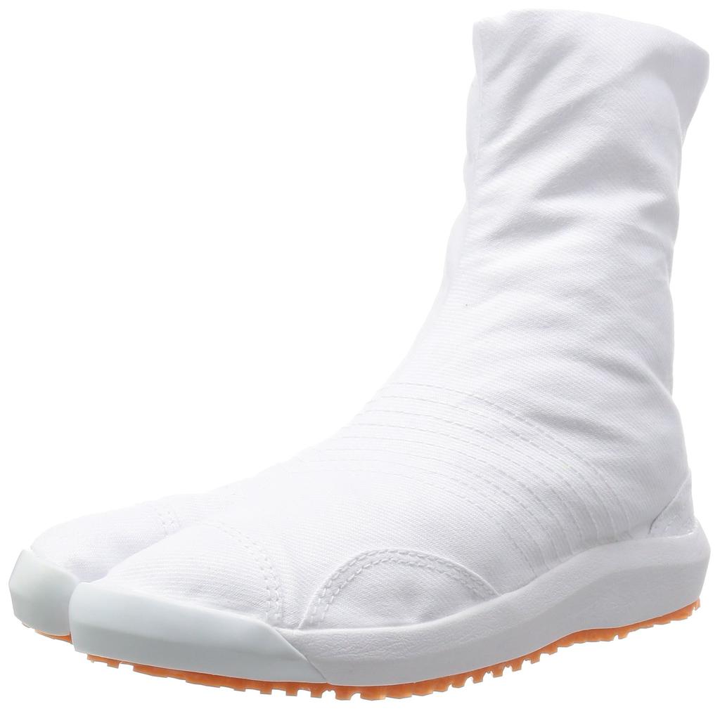 Margo Air Tabi Ideal for Festivals and Air Cushion Air Jog Size cm Tabi/Air Socks, Drumming, Slip-Resistant Soles, III, 6-Piece Set, Men's, White,