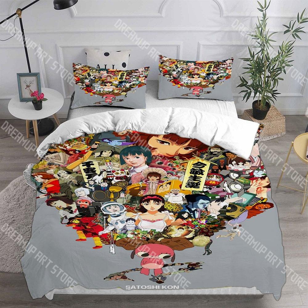 Fashion Anime Paprika Bedding Set Single Twin Full Queen King Size Bed Set Kids Bedroom Duvetcover Sets Bed Sheet Set
