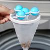 4Pcs Laundry Hair Flitering Mesh Remover for Trap Debris and Hair Trap Lint Remover Ball for Washing Machine Home Use