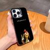 C-Chicken J-Joe Surf Phone Case For iPhone17,16,15,14,13,12,11,Pro,MAX Gray Matte Silicone Black Cover