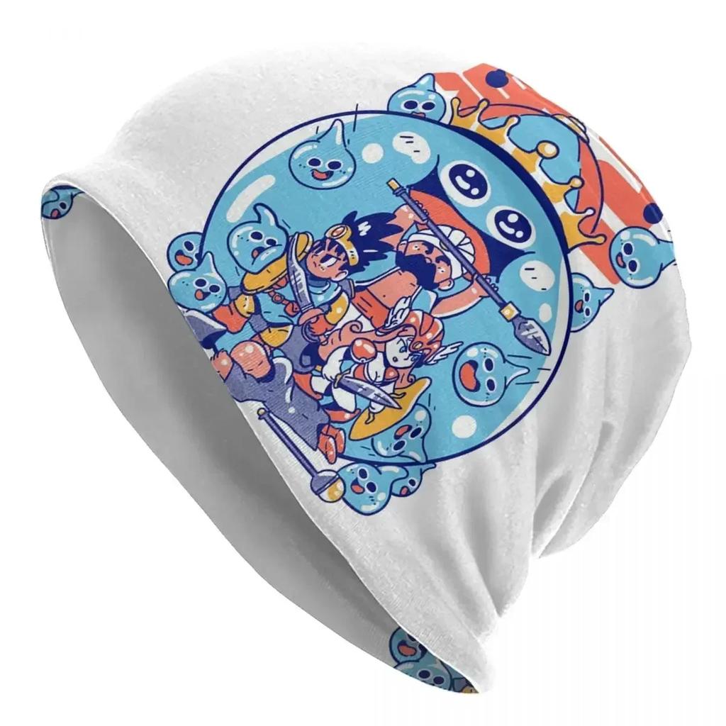 Dragon Quest Unisex Adult Beanies Caps Knitted Bonnet Hat Warm Hip Hop Autumn Winter Outdoor Skullies Hats
