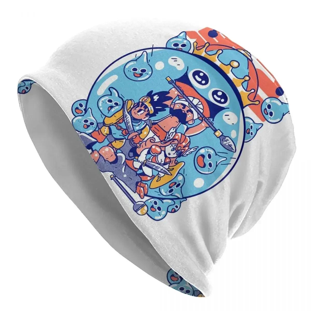 

Dragon Quest Unisex Adult Beanies Caps Knitted Bonnet Hat Warm Hip Hop Autumn Winter Outdoor Skullies Hats One Size