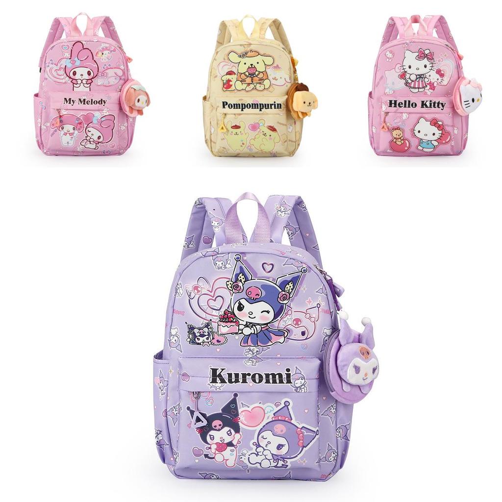 Kuromi Sanrio Hello Kitty My Melody Kreslený Vzor Batoh Dětské Dárky