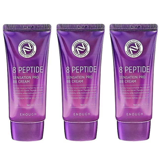 Enough 8 Peptide Sensation Pro Balancing BB Cream 50g  , Sun Cream 50g  (7 Options)