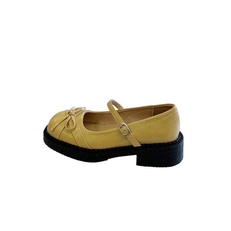 French Retro Mary Jane Shoes Women's 2025 Summer New Versatile British Style Small Leather Shoes with Skirt Platform Single Shoes