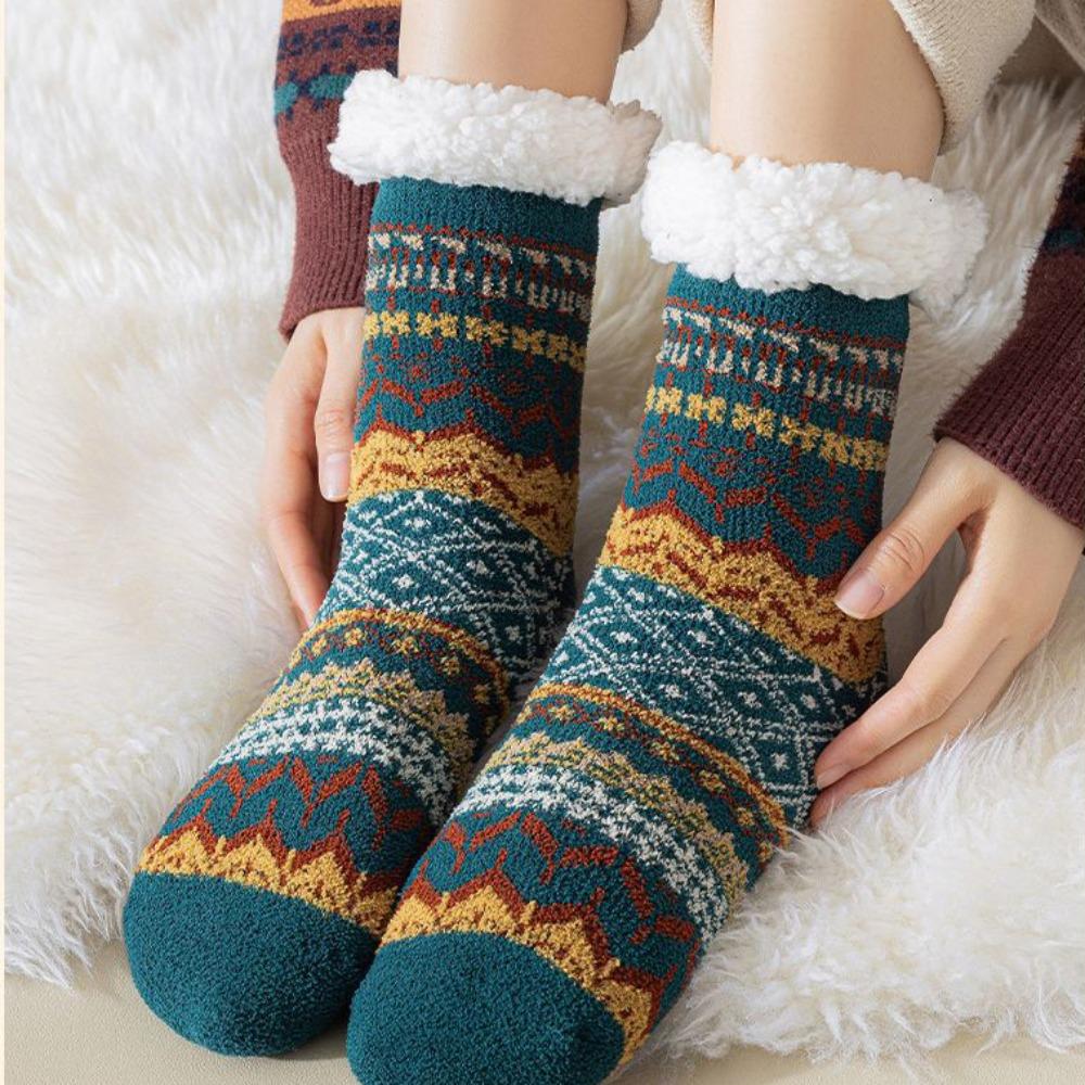 Thickened Thermal Socks Berber Fleece Slipper Socks New Floor Socks  Winter