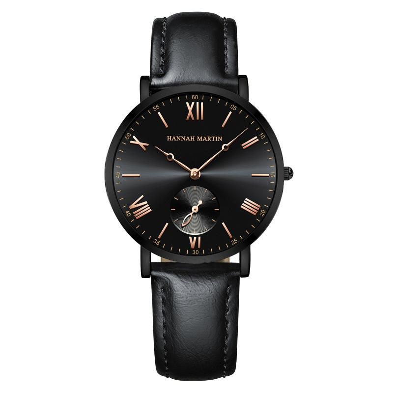 

Лидер продаж Часы Две с половиной стрелки Повседневные Деловые Женские Наручные часы с кожаным ремешком Элегантные Женские Часы as the picture3