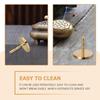 HEALLILY Incense Ash Tool, Incense Burner Powder Press, Seal Stick Shovel, Brass Incense Ash Presser, Incense Burner Accessory, 5cm