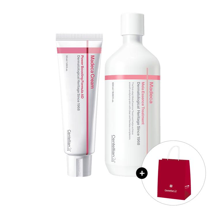 Madeca Cream Power Boosting Formula Advanced 50ml + Mela Essence Treatment 500ml