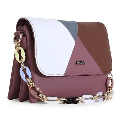 EXOTIC Colorblock Sling Bag für Mädchen/Damen