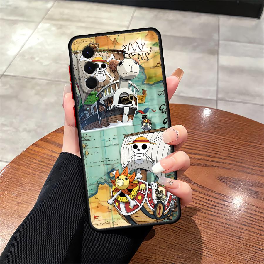 

One Piece Captain Luffy Case for Samsung Galaxy A53 A35 A36 A73 A24 A54 A52 A56 A34 A22 A25 A26 A21s Back Phone Cover Galaxy A72