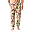 Men's Christmas Printed Pajama Pants Warm Pants for Winter