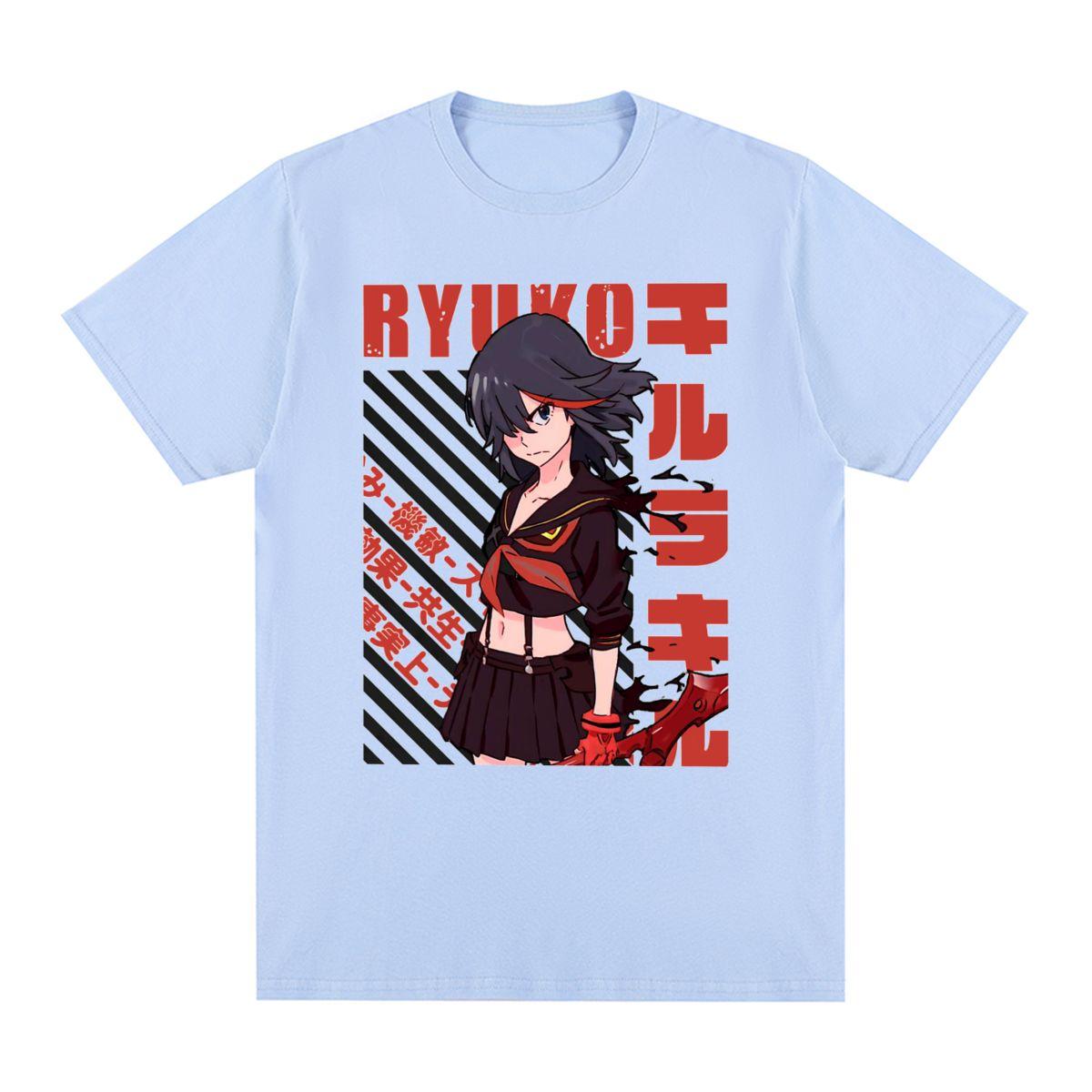 

Kill La Kill Anime Vintage T-shirt Harajuku Japanese Cotton Men T shirt New Tee Tshirt Womens Tops 4XL
