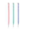 Monami Triffis 0.7mm Triangular Soft Barrel Click Pen - Macaron Edition