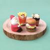 New Japanese Christmas Ornaments Coffee Santa Claus Creative Xmas Gifts Sweet Cone Doughnut Cake Decoration Garden Accessories