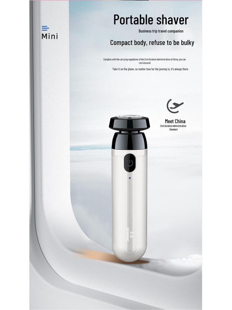 Feihong FH015 Portable Rechargeable Electric Razor for Men & Women