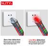 NJTY T03B Broadcast Circuit Breaker Finders Electrical Instrument Breakpoints Detector Live Wire Checking Socket Testor Laser