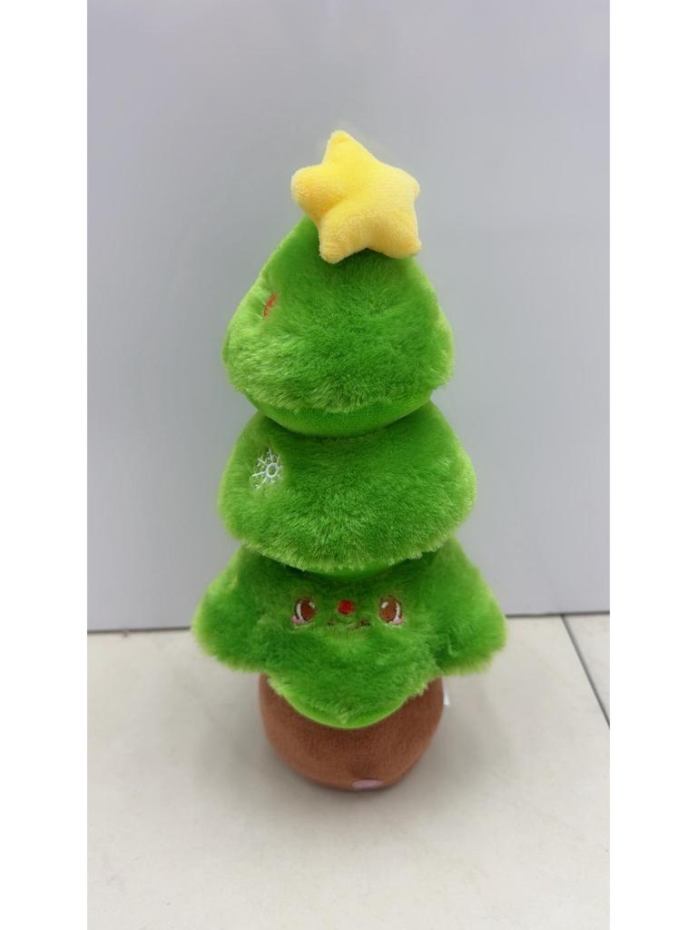 Musical Dancing Santa Claus & Reindeer Plush Toy - Christmas Gift