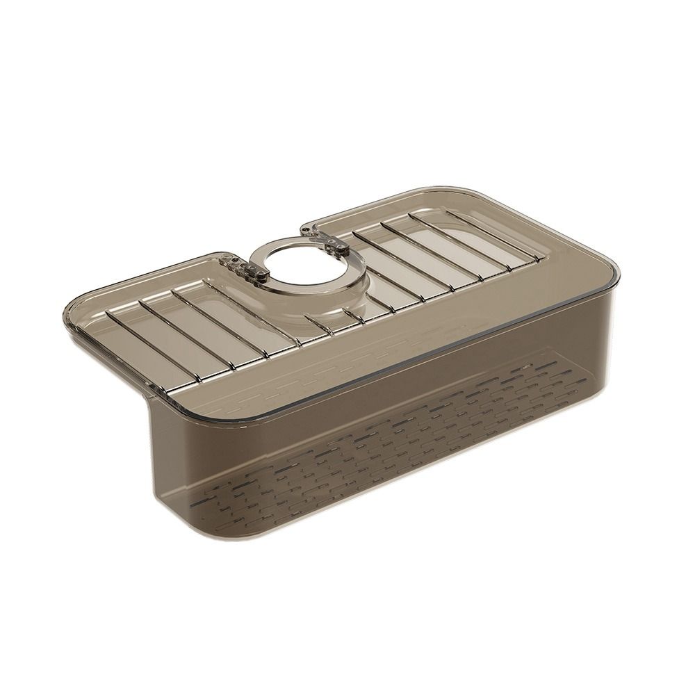 

Non-Slip Sink Sponge Rag Drainer Rack Plastic Sink Drainer Rack Bathroom кофейный