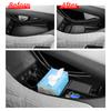 For BYD Sealion 05 EV 2025 2026 Center Console Lower Storage Box TPE Car Central Tray Organizer Accessories Tidying Black