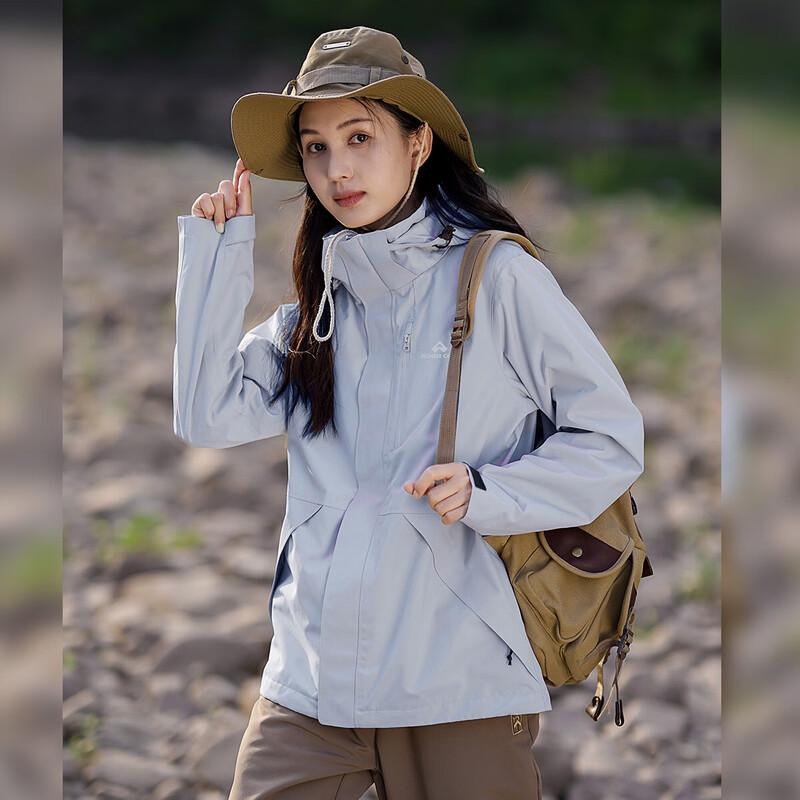 Women's Windproof Waterproof Hard Shell Hiking Jacket