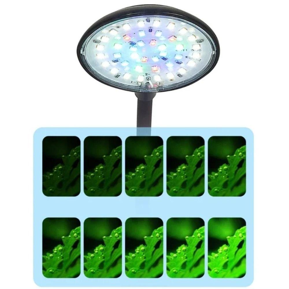 360-Degree Rotation LED Aquarium Light 5/7W Aquarium Plant Light Fish Tank Clip Lamp Landscaping