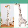 Giraffe Stuffed Animal Sleep Pillow With Soft Cotton Fabric For Childrens Comfort