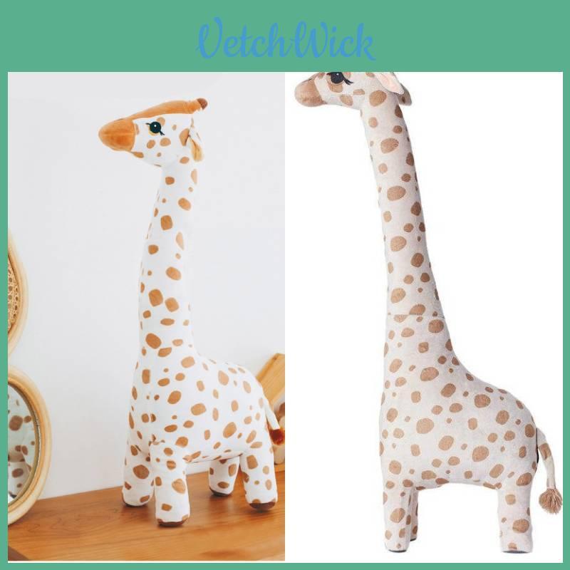 Giraffe Stuffed Animal Sleep Pillow With Soft Cotton Fabric For Childrens Comfort