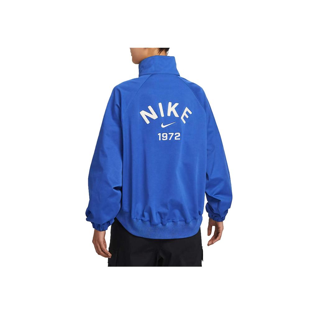Nike Sportswear SS25 Fashion Comfortable Versatile Soft Long Sleeve Jacket Women Jacket Game-Royal Sail HJ0234-480