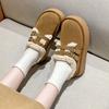 Winter new Mao Mao single shoes cotton shoes piled thickened Doudou shoes buckle warm Mao Mao shoes women's shoes