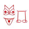 Women's Ethical Underwear Sexy Lingerie Set No Shandong Knit None Women Exotic Sets Lingerie New Lencerias Sexy Para Cojer