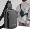 Diagonal Small Backpack Messenger Solid Color Men's Shoulder Bag Casual Oxford Chest Bags  Outdoor