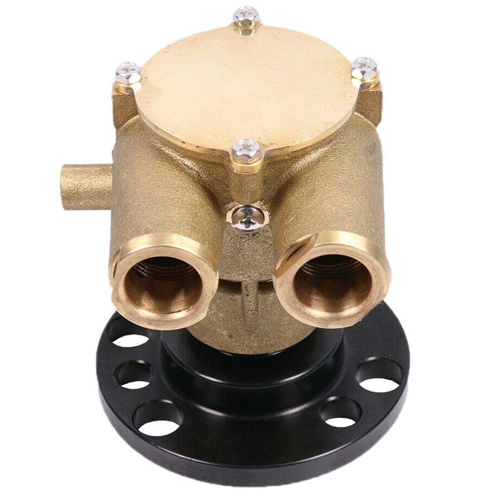 Miedziana Morska Pompa Wody Surowej Montowana na Wale Korbowym Niezawodna Pompa Napędzana Wałem Korbowym do Silników Łodziowych V6 i V8 AQ