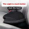 Car Wedge Seat Cushion for Car Seat Driver/Passenger,Memory Foam Seat Cushion for Driving Improve Visions/Posture